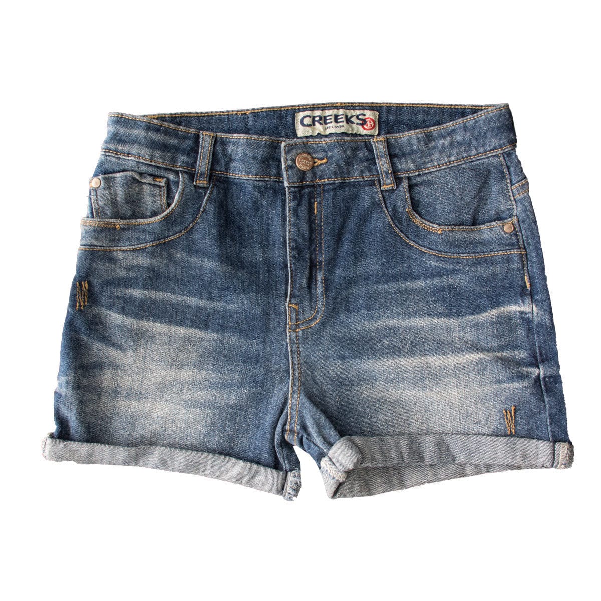 Creeks Denim Shorts - Deeds.pk