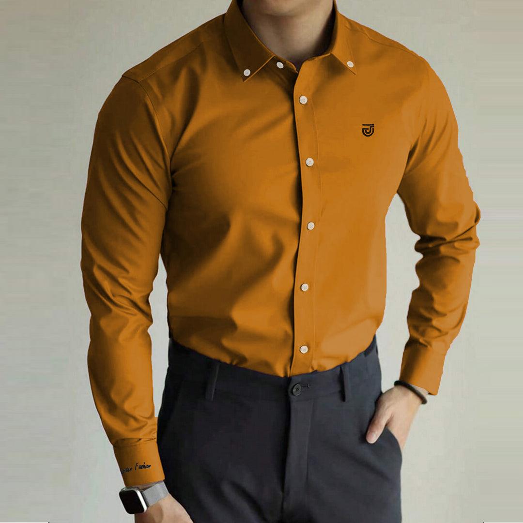 Jupiter Ceremonial Oxford Button Down Cotton Casual Shirts For Men