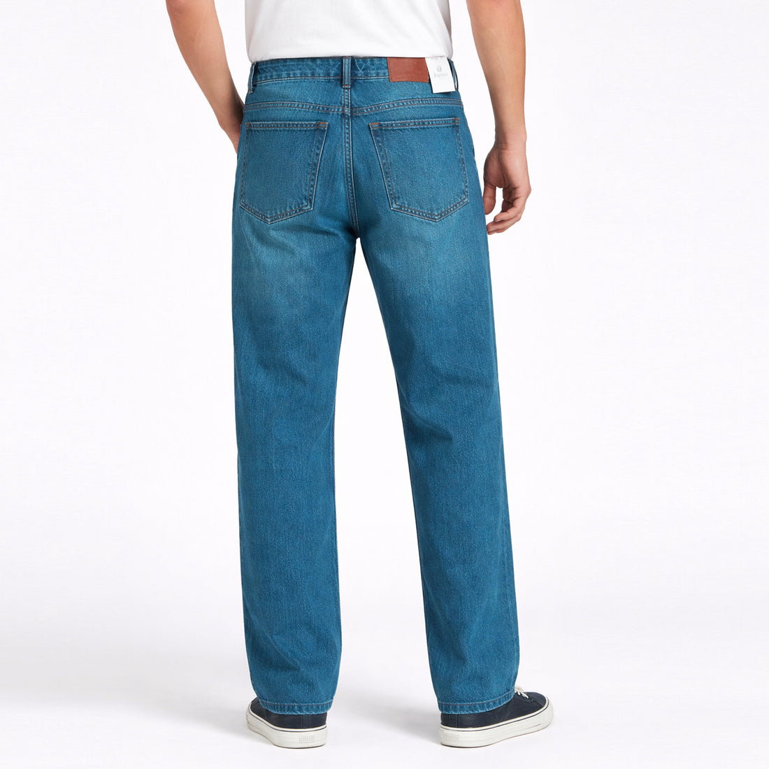 Jupiter Front Yoke Engineer Straight Fit Denim for Men - Deeds.pk