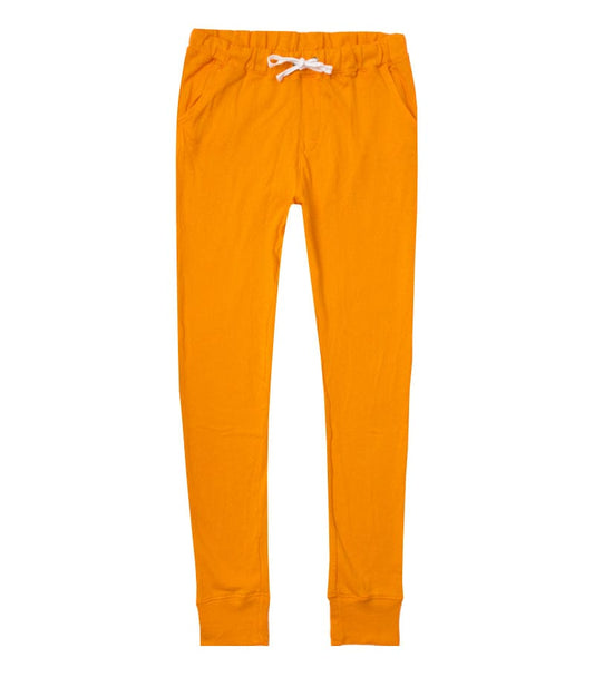 Women Orange Jogger Pants - Deeds.pk