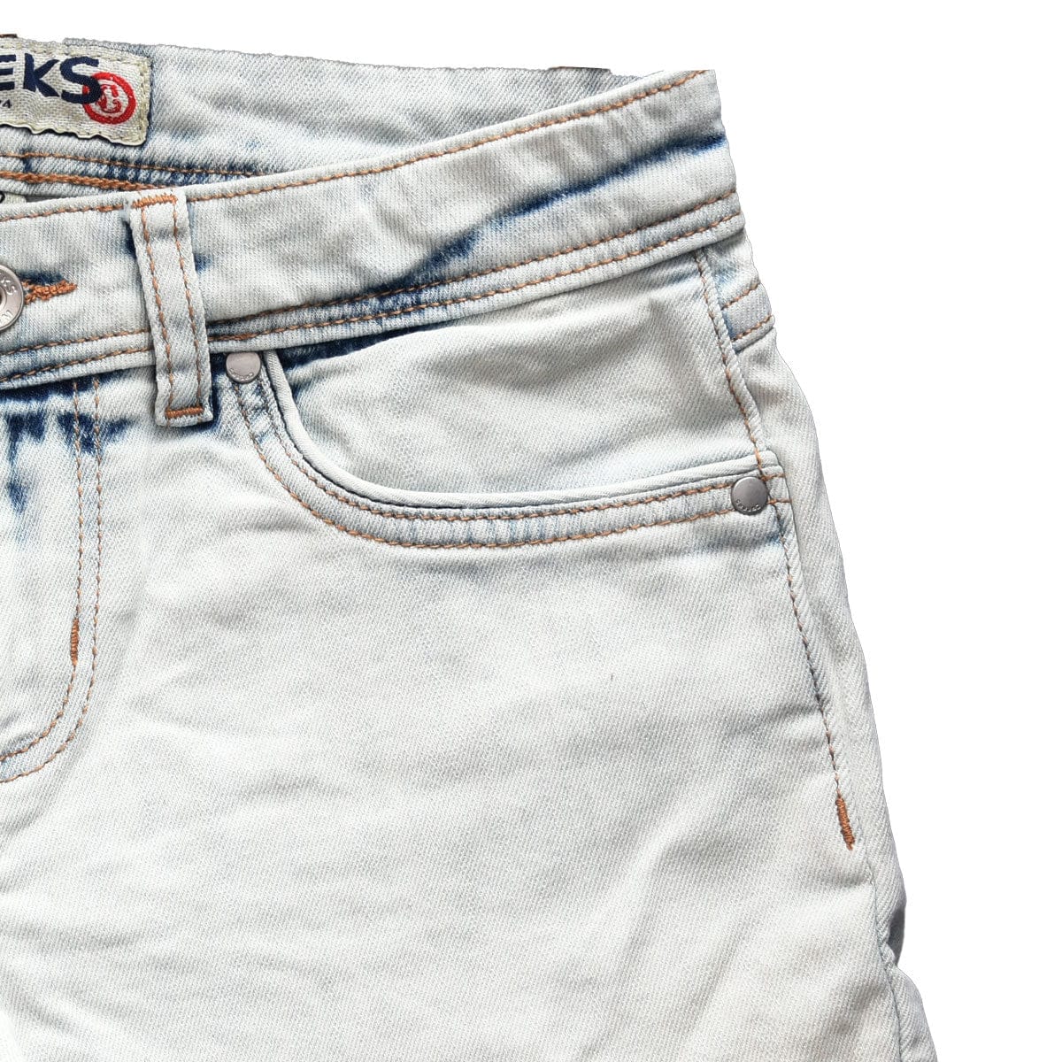 Girls Creeks  Ash White Shorts - Deeds.pk