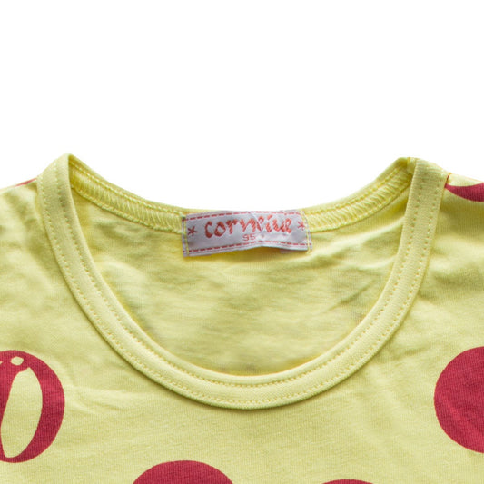 Kids Summer Polka Top ( 6 MONTHS TO 1 YEARS ) - Deeds.pk