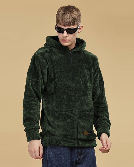 Jupiter Dual Side Extremely Soft Fluffy Sherpa Hoodie