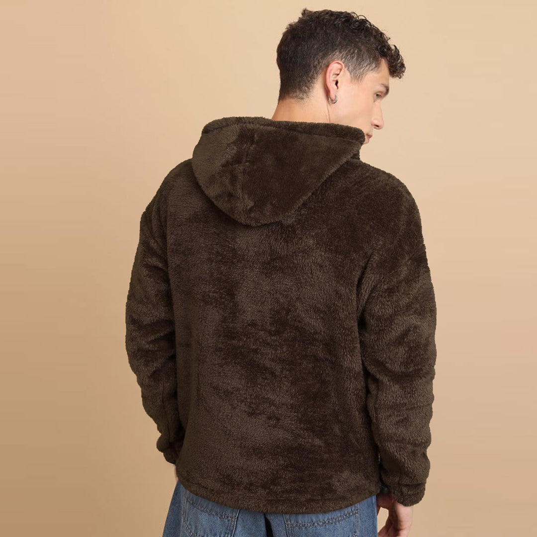 Jupiter Dual Side Extremely Soft Fluffy Sherpa Hoodie