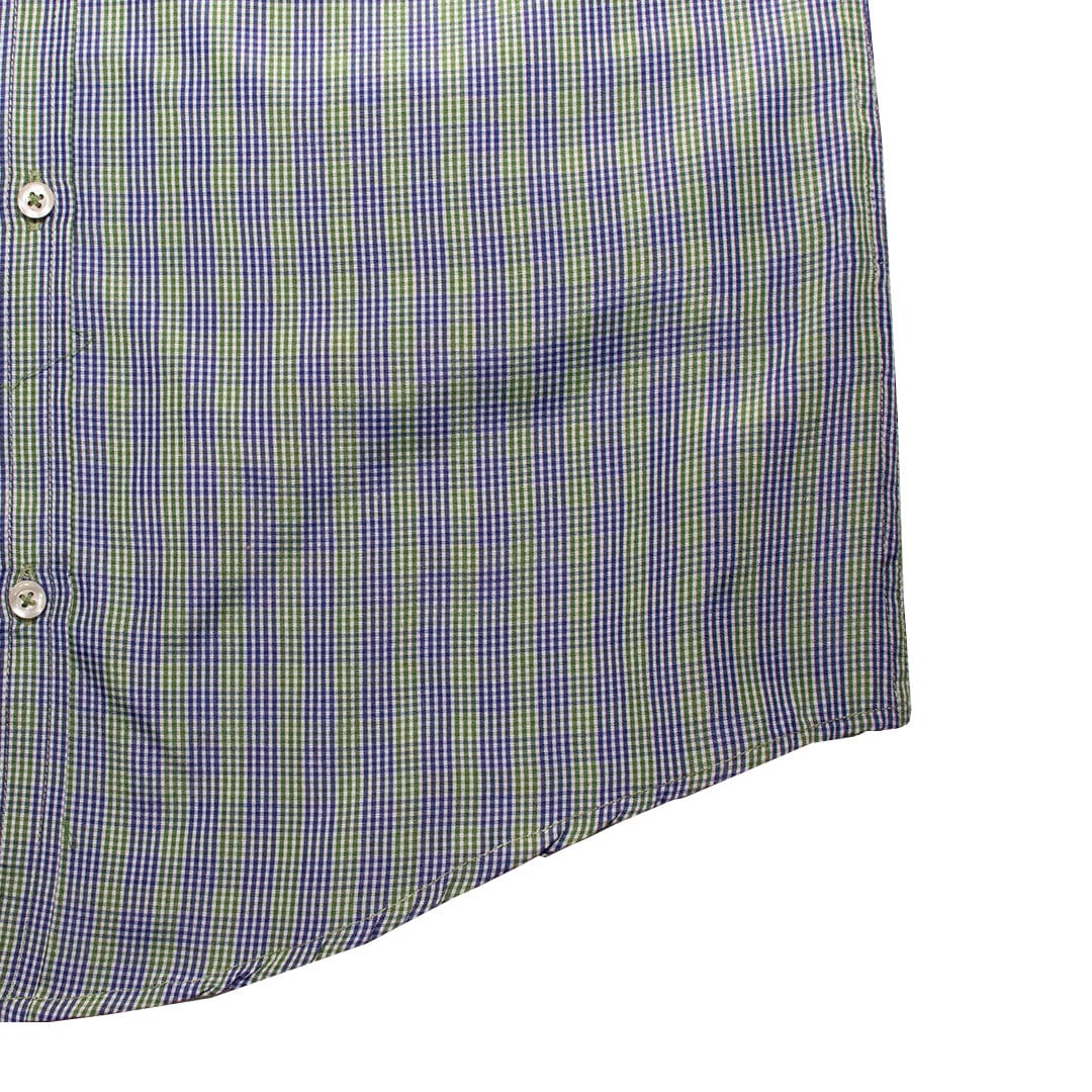 American Eagle Green & Blue Checkered Casual Shirt - Deeds.pk