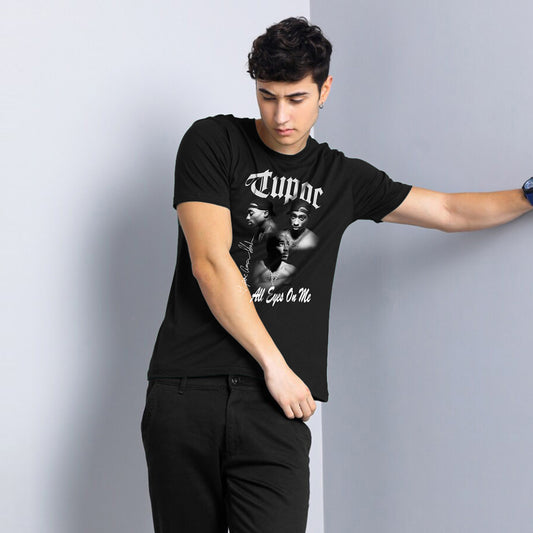 Jupiter Tupac Cotton Graphic Tee For Men