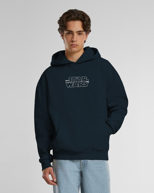 Jupiter Hotep Oversized Dark Side Printed Hoodie