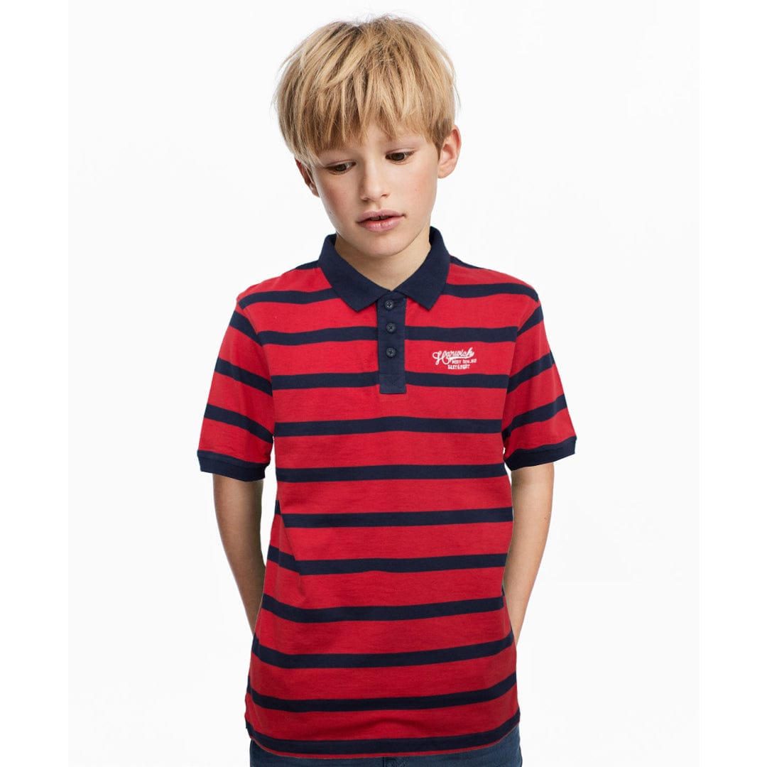 Boy's Striped Polo Shirt ( 2 YEARS TO 14 YEARS ) - Deeds.pk