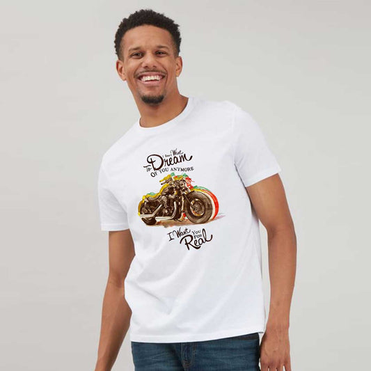 Jupiter Pro Biker Graphic Men Cotton Tee