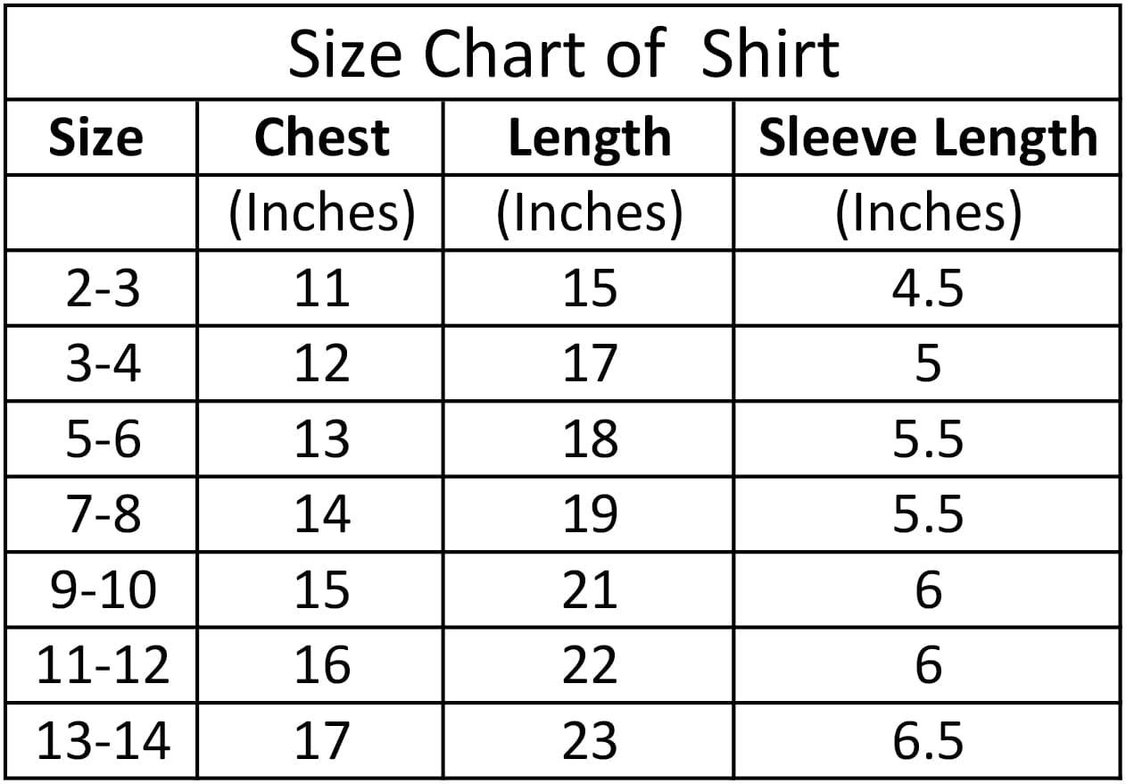 Jupiter Kids Unisex BTS Tee Shirt 2-14 Years