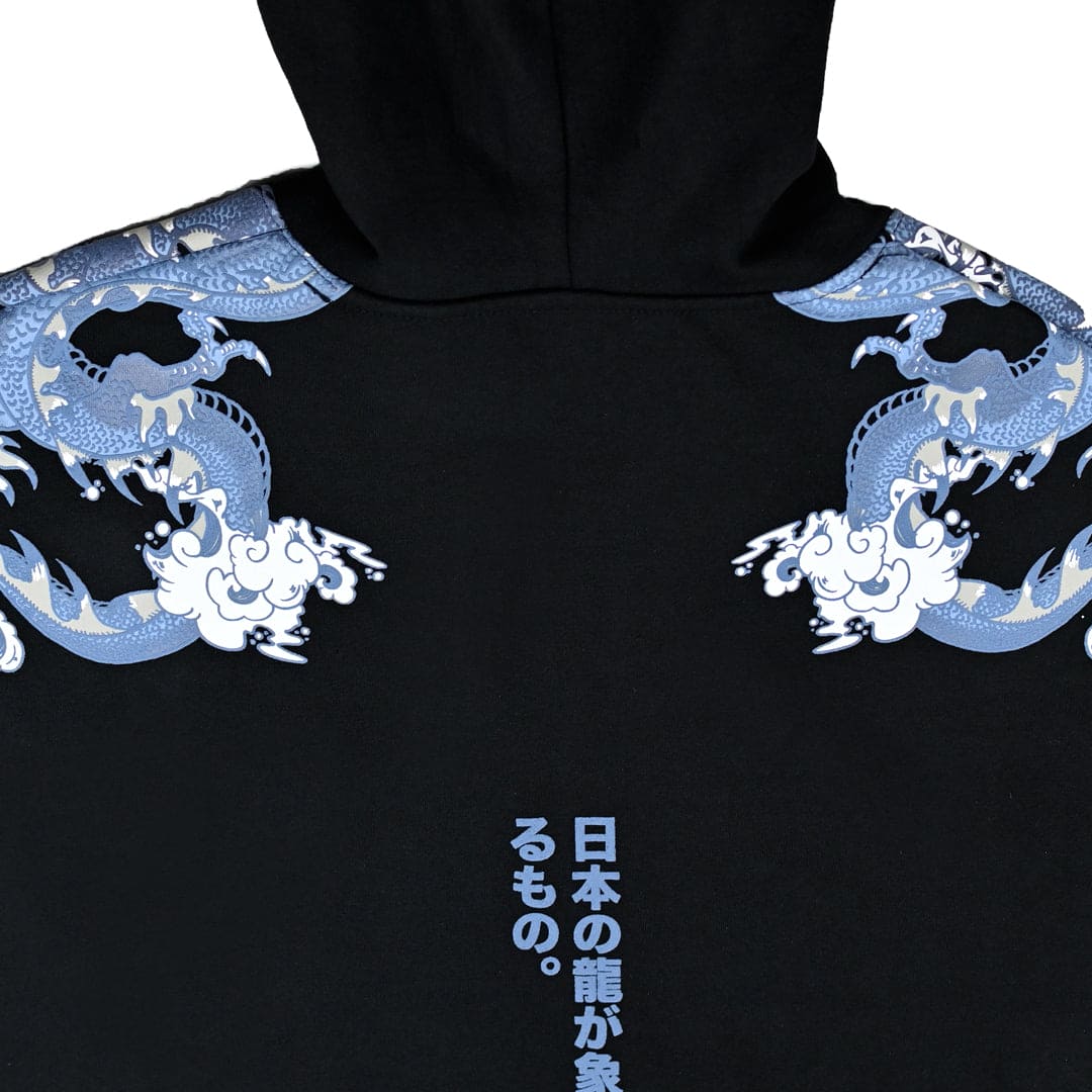 Jupiter Oversized Ember Dragon X Ryujin Vougue Fleece Trackpair For Unisex