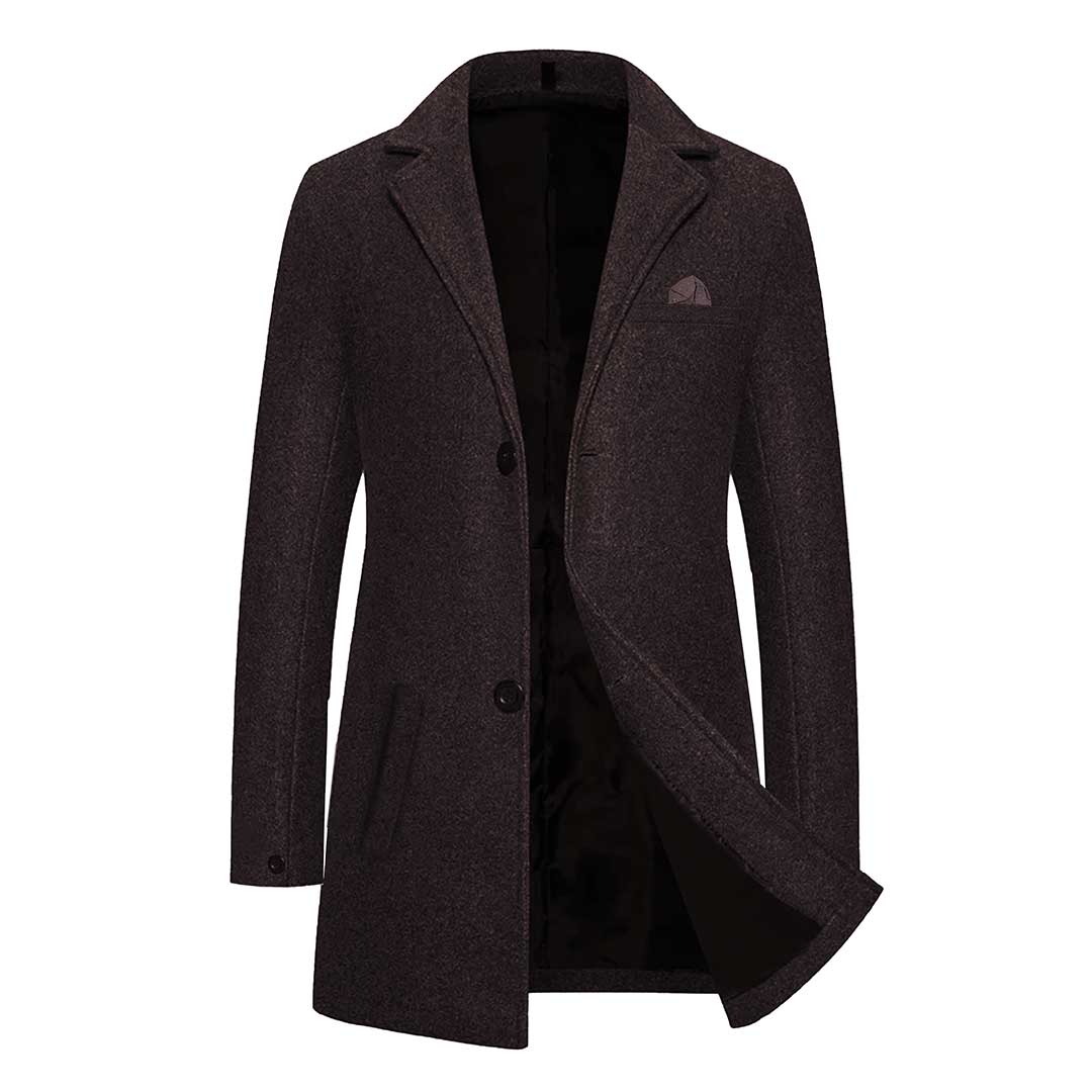 Long coat men wool hotsell