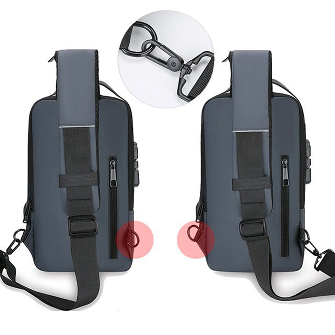 Imported Usb Charging Smart Storage Shoulder Bag