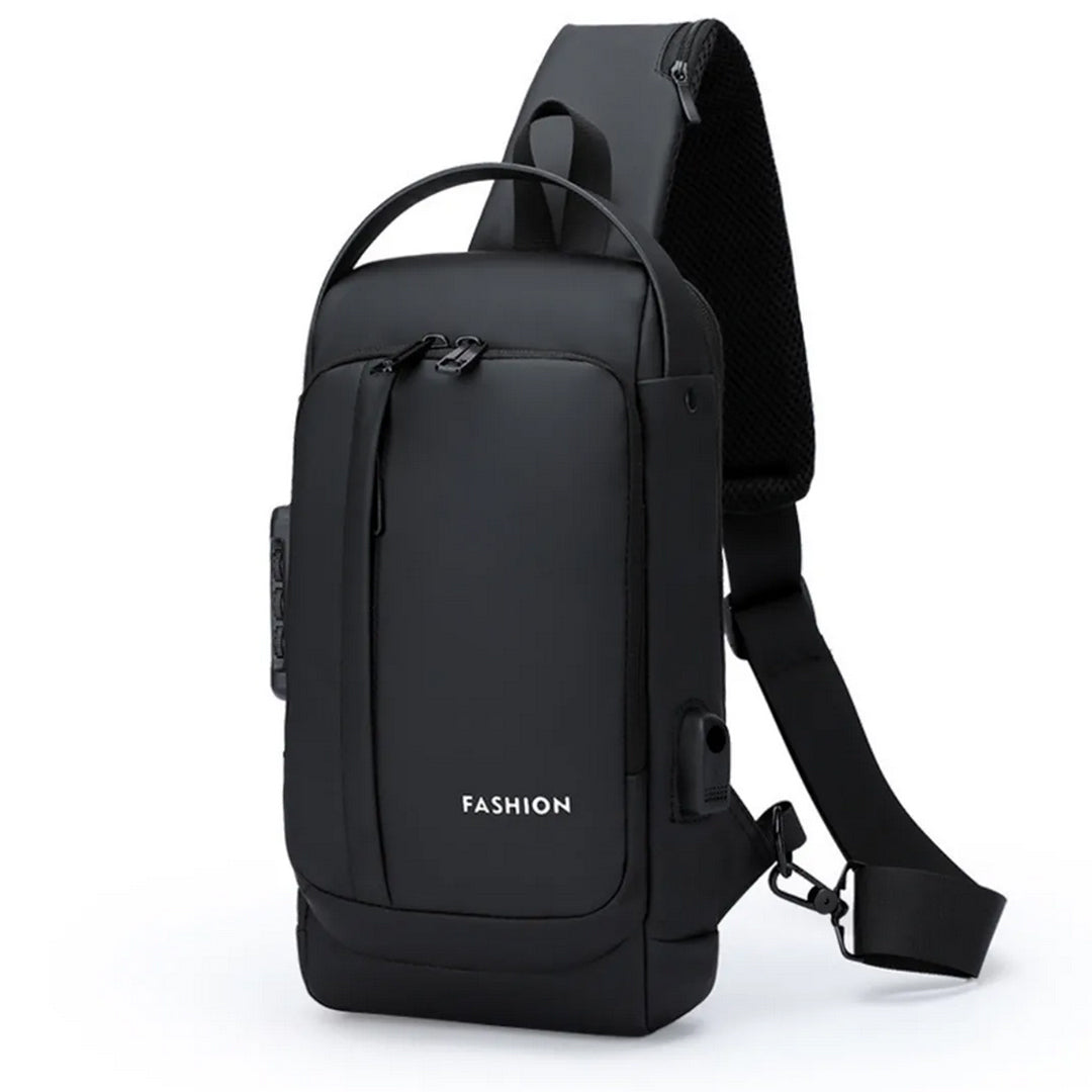 Imported Smart Usb Charging Large Storage Shoulder Bag