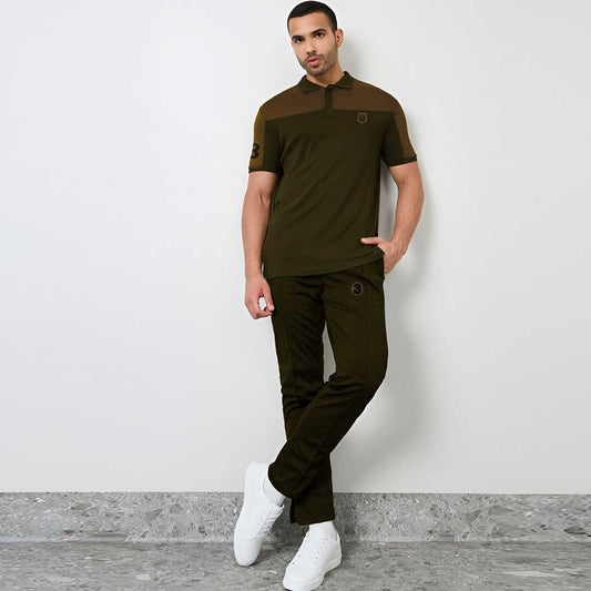 Jupiter 3 Battalion Men Track Pair With Cotton Polo
