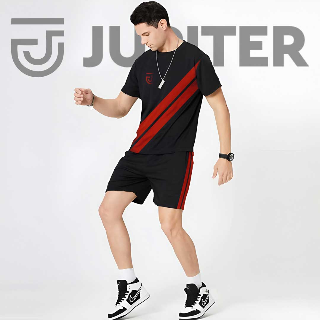 Jupiter Cross Line Moisture Wicking Track Suit / Twin Set