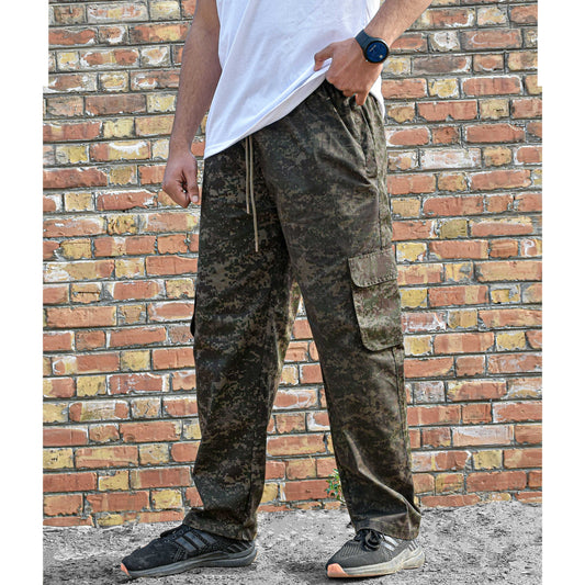 Jupiter Camo Cargo Pockets Combat Cotton Trouser For Men