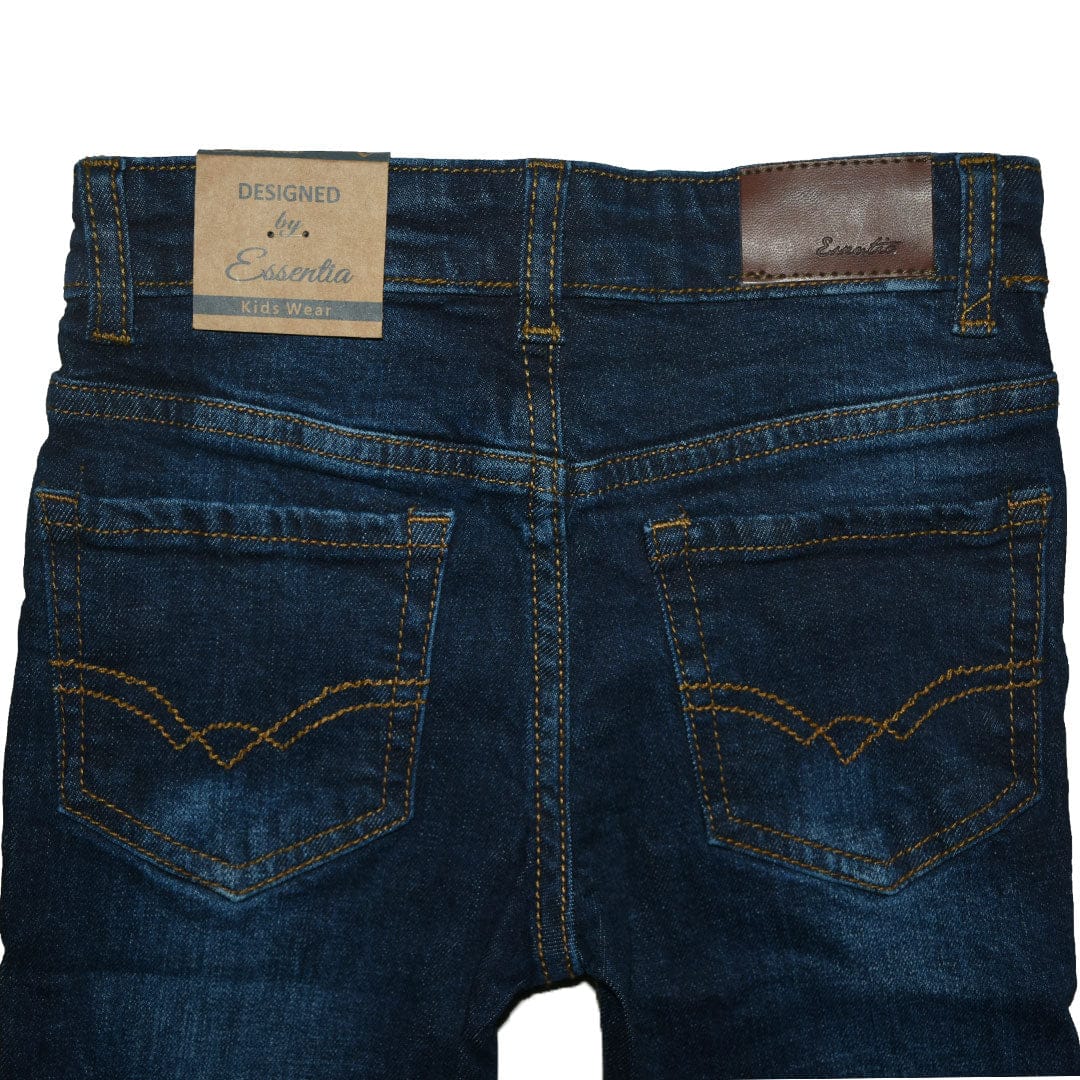 Boys ( 3-4 Years To 9-12 Years ) Premium Stretchy Slim Fit Denim Pant