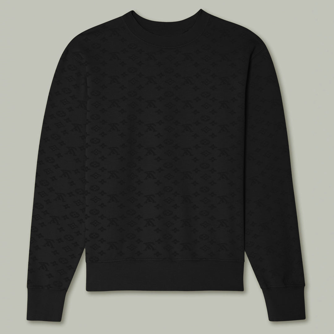 Jupiter Chanel Velvet Self Textured Sweatshirts