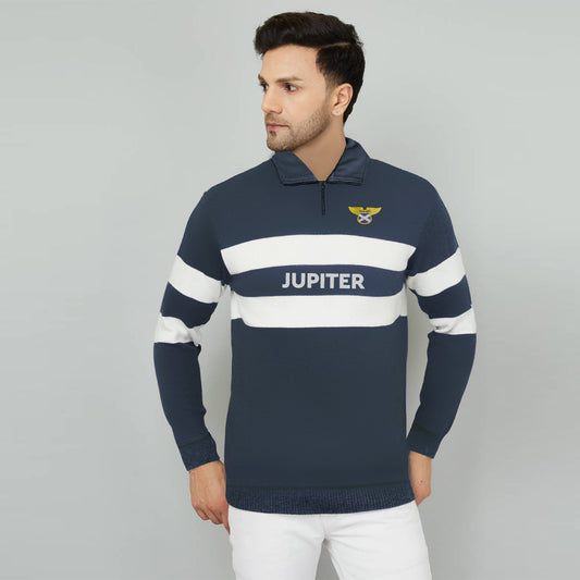 Jupiter Aviator Synthetic Poly Fleece Men Sweat Shirt Top