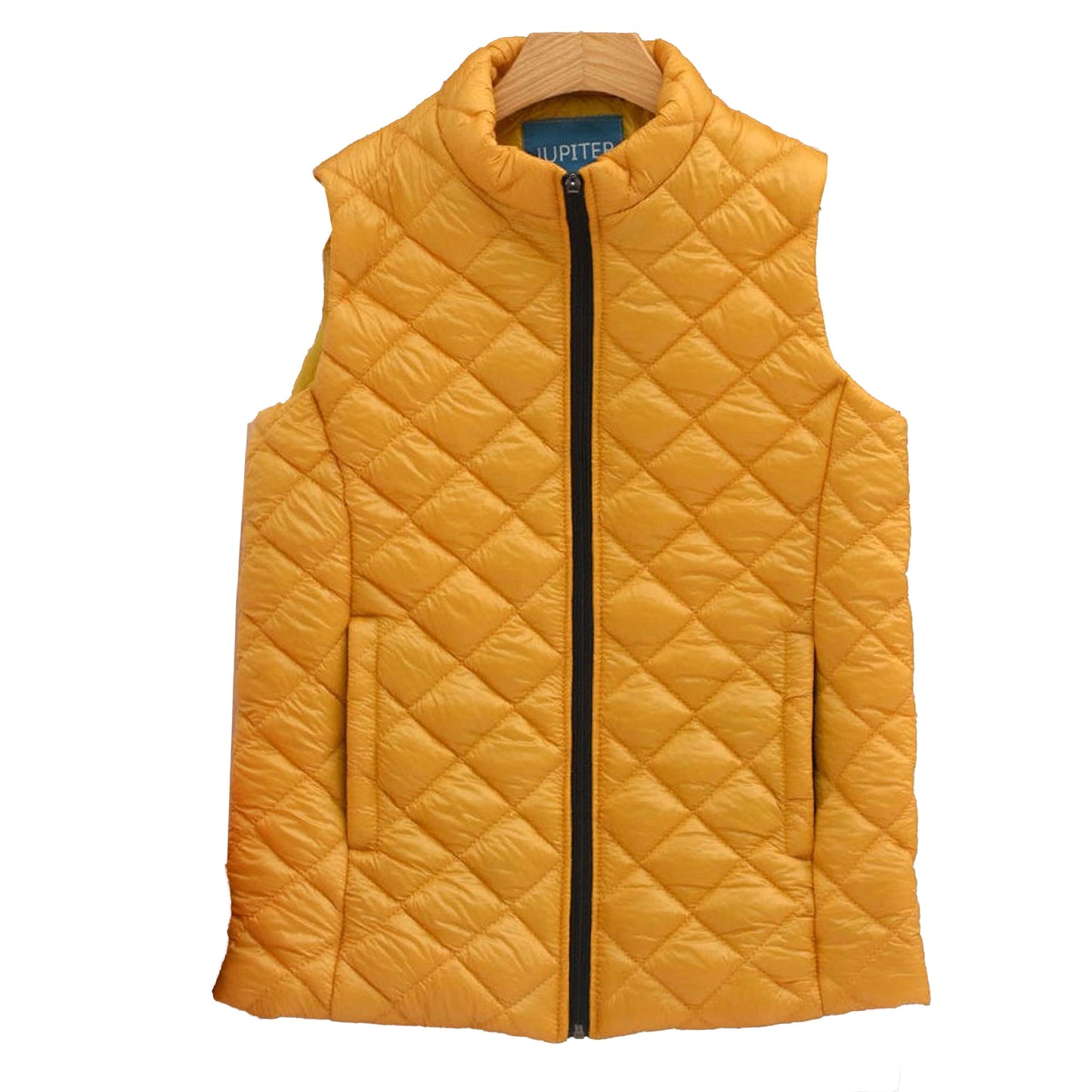 JUPITER BLOCK STITCH PATTERN PADDED GILLET