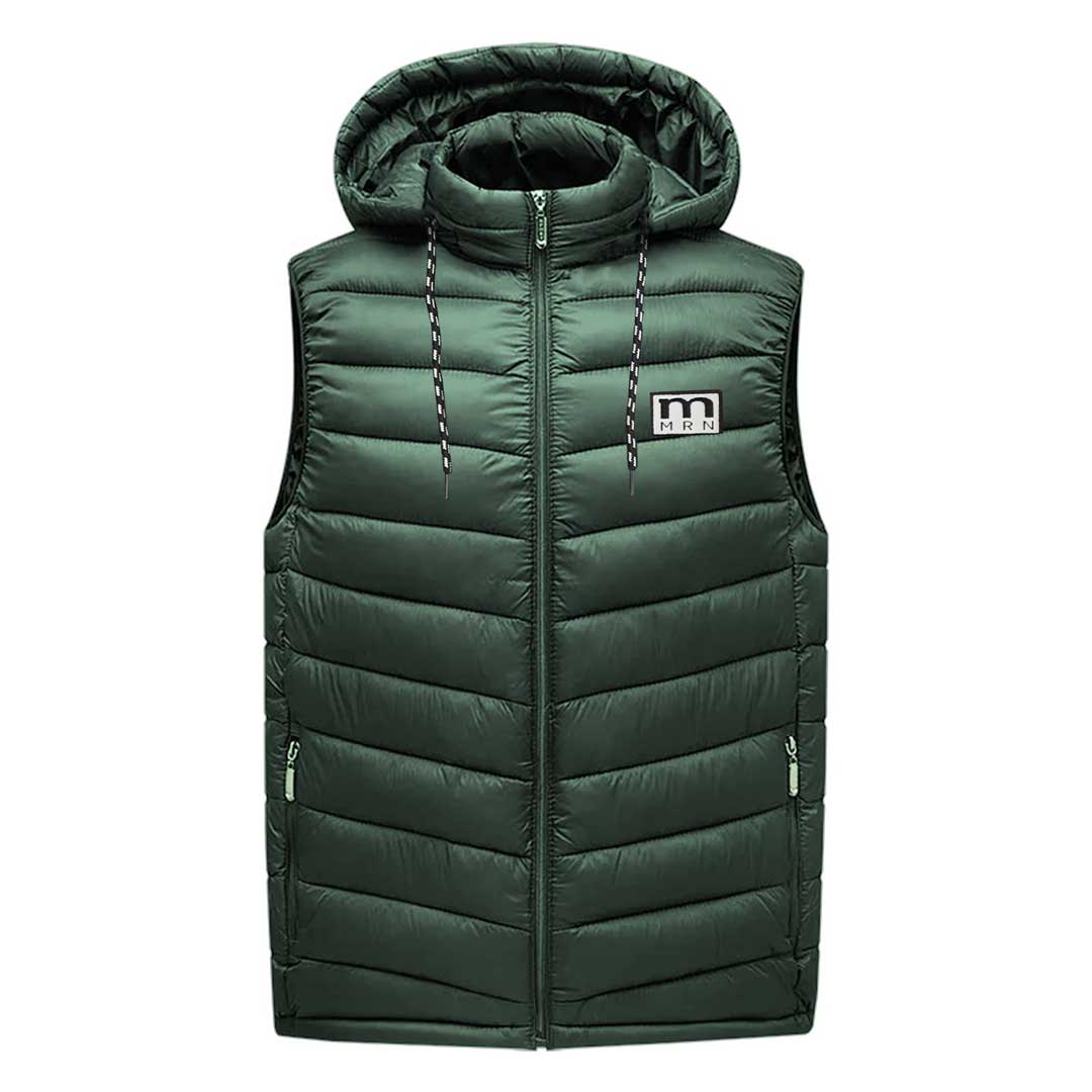 Jupiter Hooded Feather Light Gillet For Men