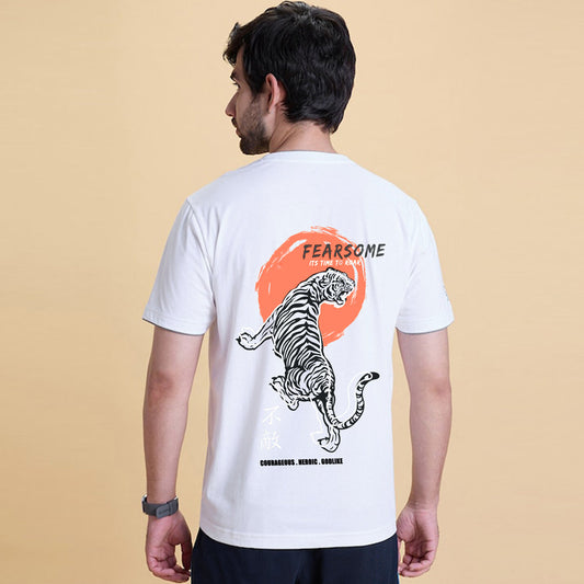 Jupiter Fearsome Cotton Graphic Tee