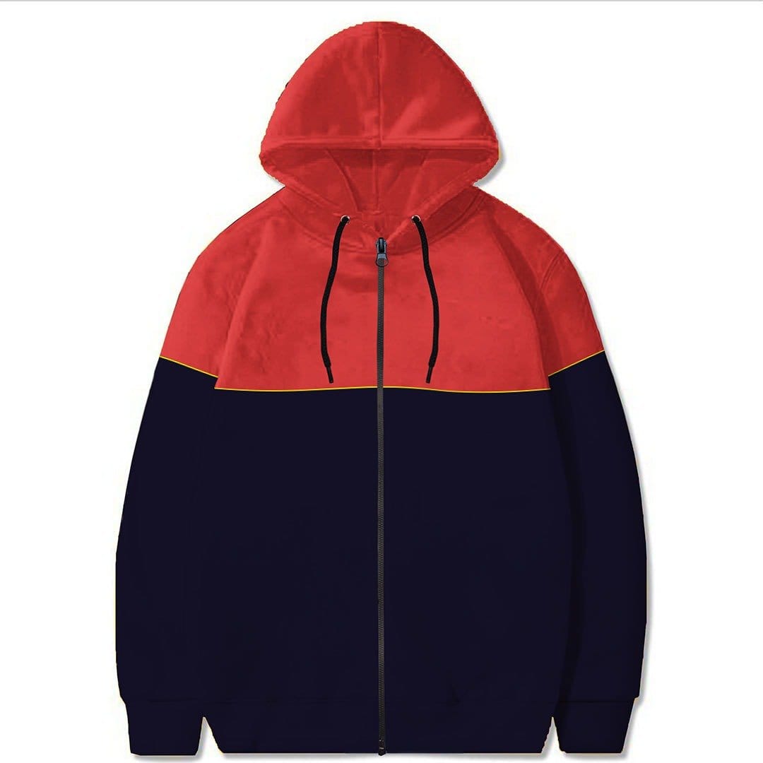 Funky's Color Block Body Binding Hoodies