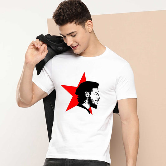 Jupiter Che Guevara Cotton Graphic Tee For Men