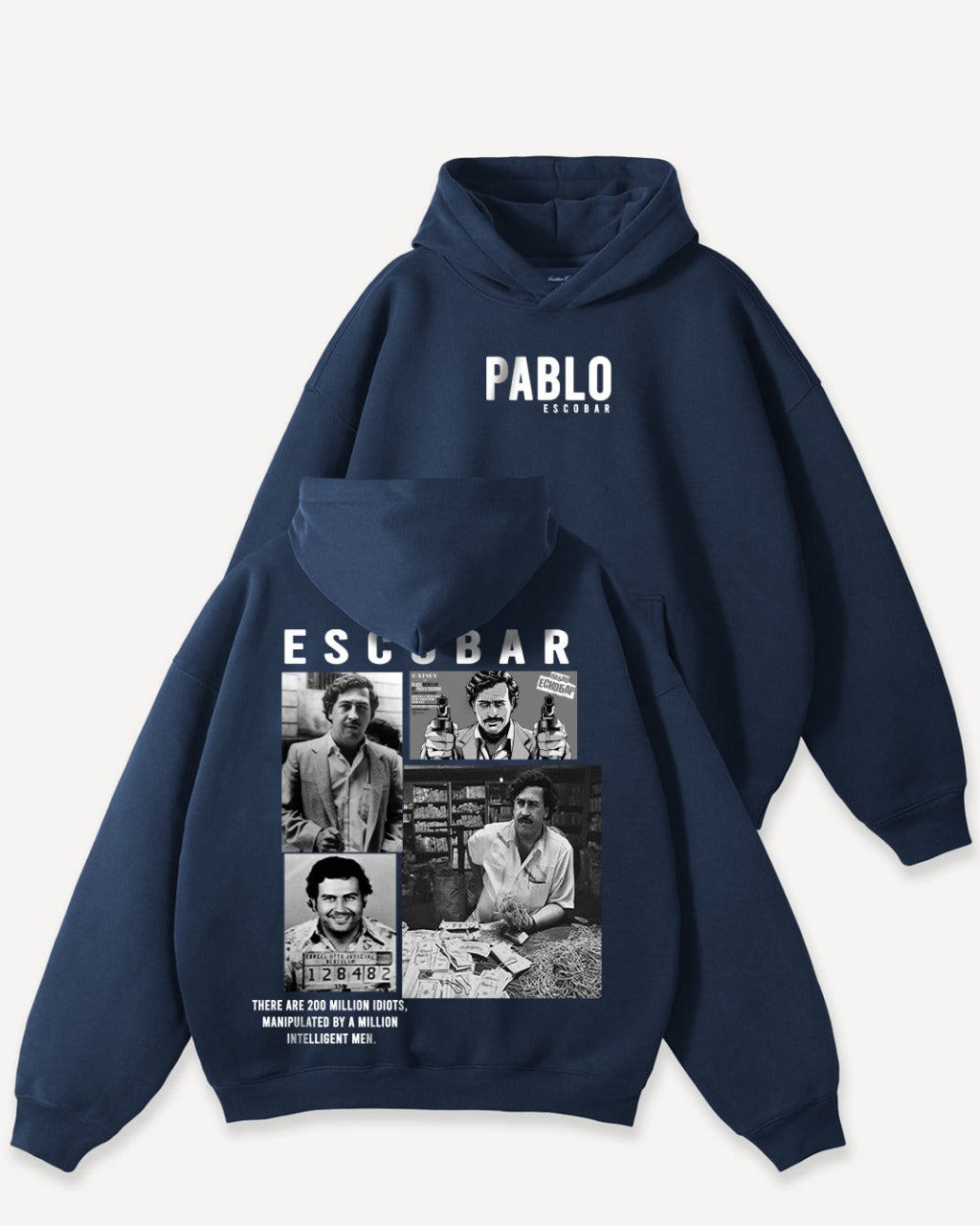 Jupiter Hotep Oversized Pablo Legacy Printed Hoodie