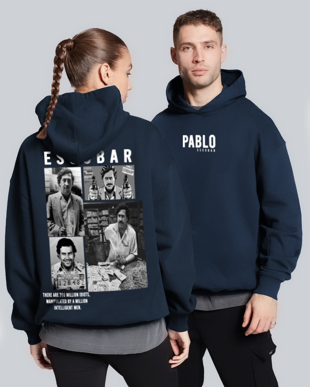 Jupiter Hotep Oversized Pablo Legacy Printed Hoodie