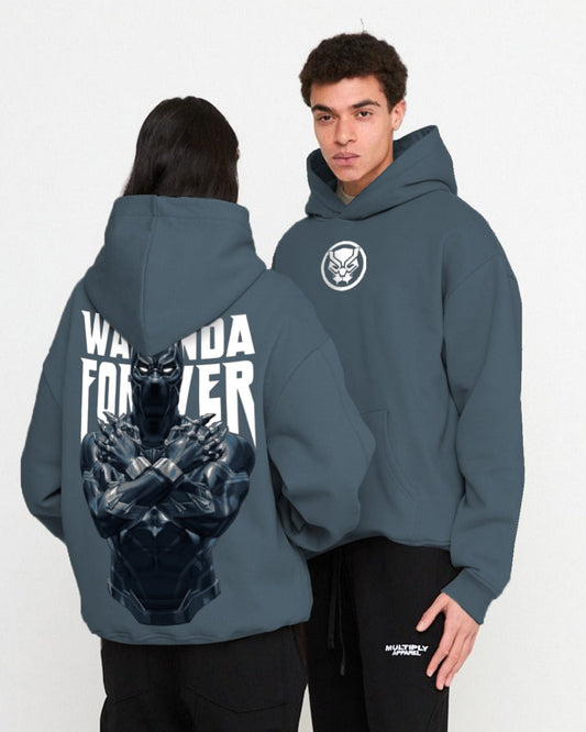 Jupiter Hotep Oversized Wakanda Forever Printed Hoodie