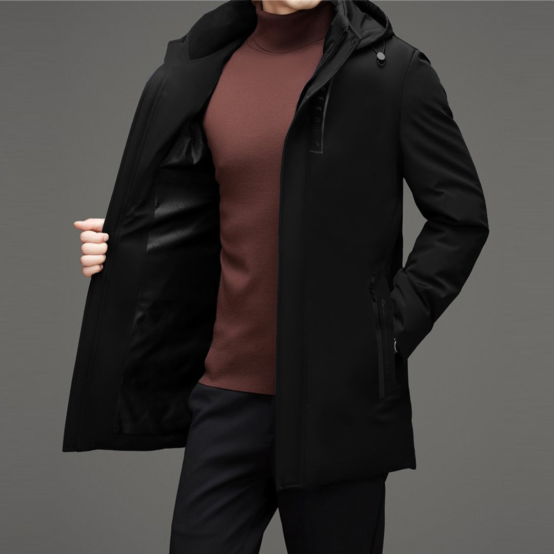 Imported Speedup Heavy Thick Padded Hooded Puffer Jacket For Men