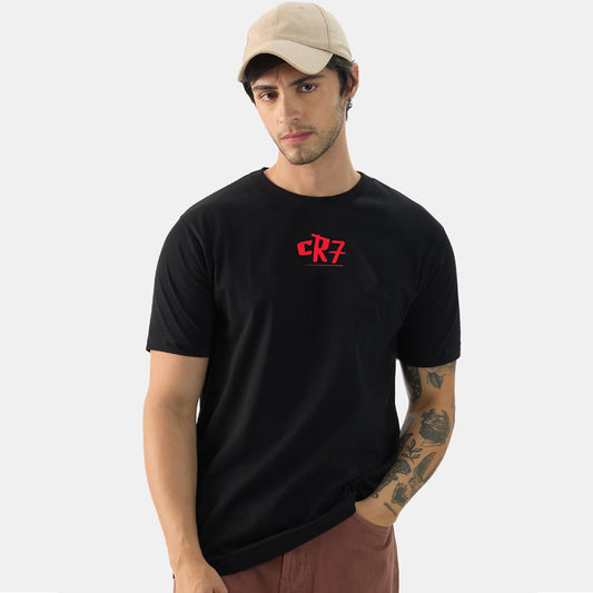 Jupiter Cr7 Cotton Graphic Tee Fo Men