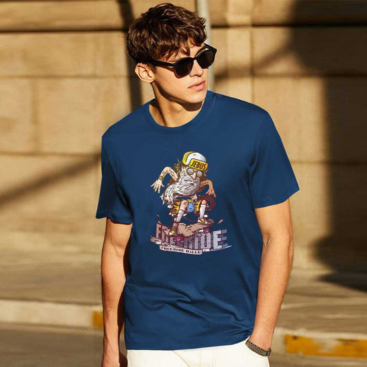 Jupiter Pro Freeride Graphic Men Cotton Tee
