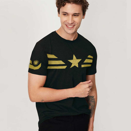 Jupiter Gold Star Shield Tee