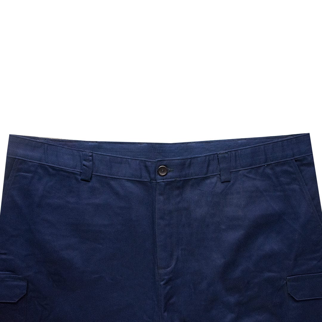 Authentic Premium Dark Blue Big & Tall Cotton Shorts ( Waist 40 to 58)