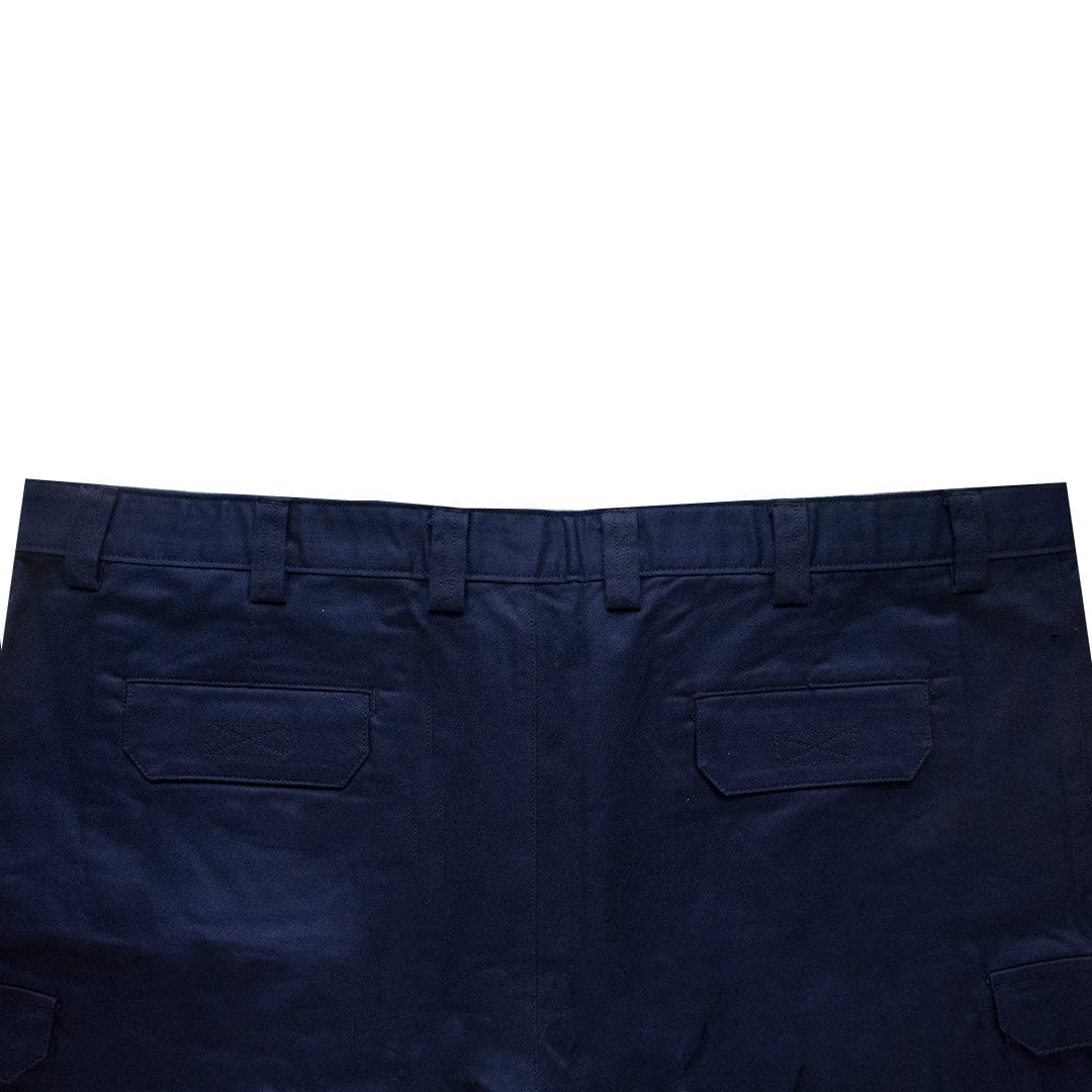 Authentic Premium Dark Blue Big & Tall Cotton Shorts ( Waist 40 to 58)