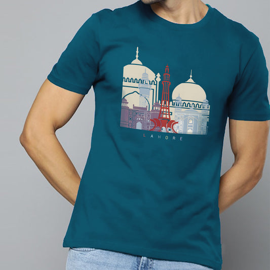 Jupiter Lovely Lahore Cotton Graphic Tee For Men
