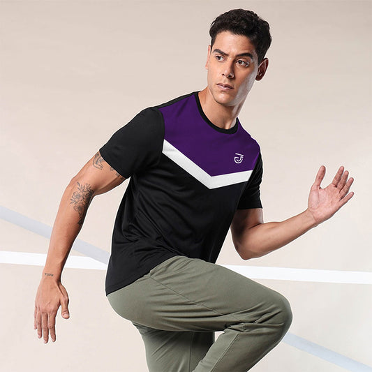 Jupiter Arrow Cut Moisture Wicking Dry Fit Tee
