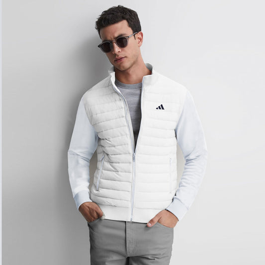 Signature Logo Classic Quilted Bomber Jacket For Men