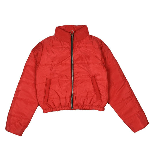 Women Puffer Red Jacket