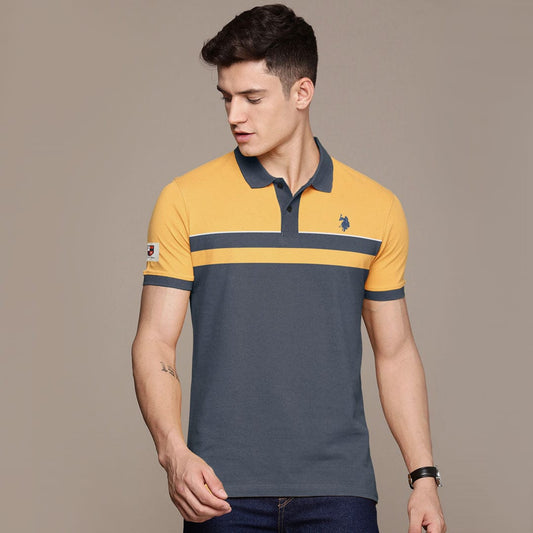 First String Prime Logo Men Cotton Polo