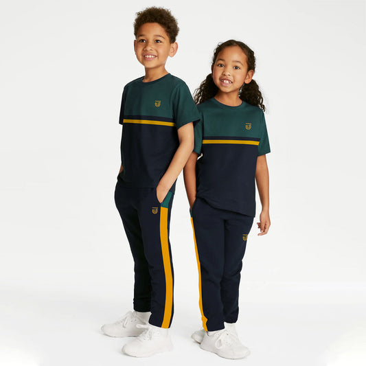 Jupiter Kids Unisex Poly Athletic Superstar Twin Set (3-14 Years)