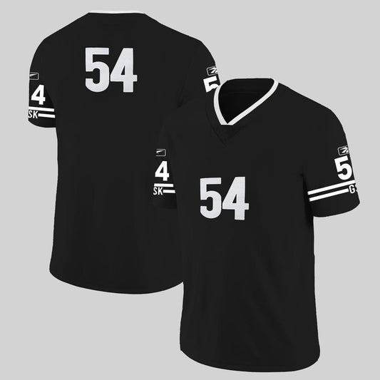 Jupiter Sporty Style Oversized No 54 Baseball Tee Shirt