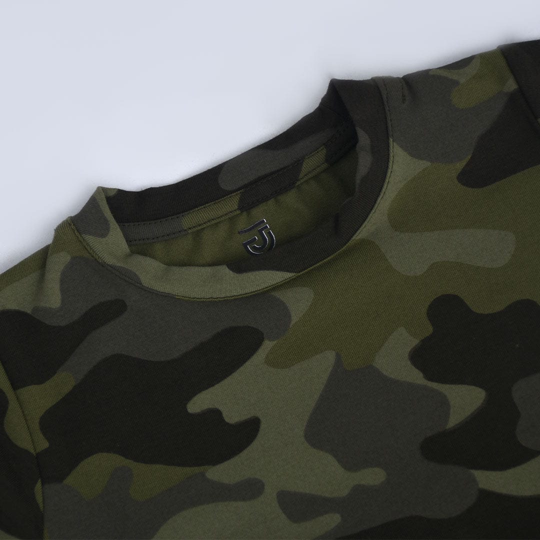 Jupiter Kids Unisex Camo Tee 2-14 Years