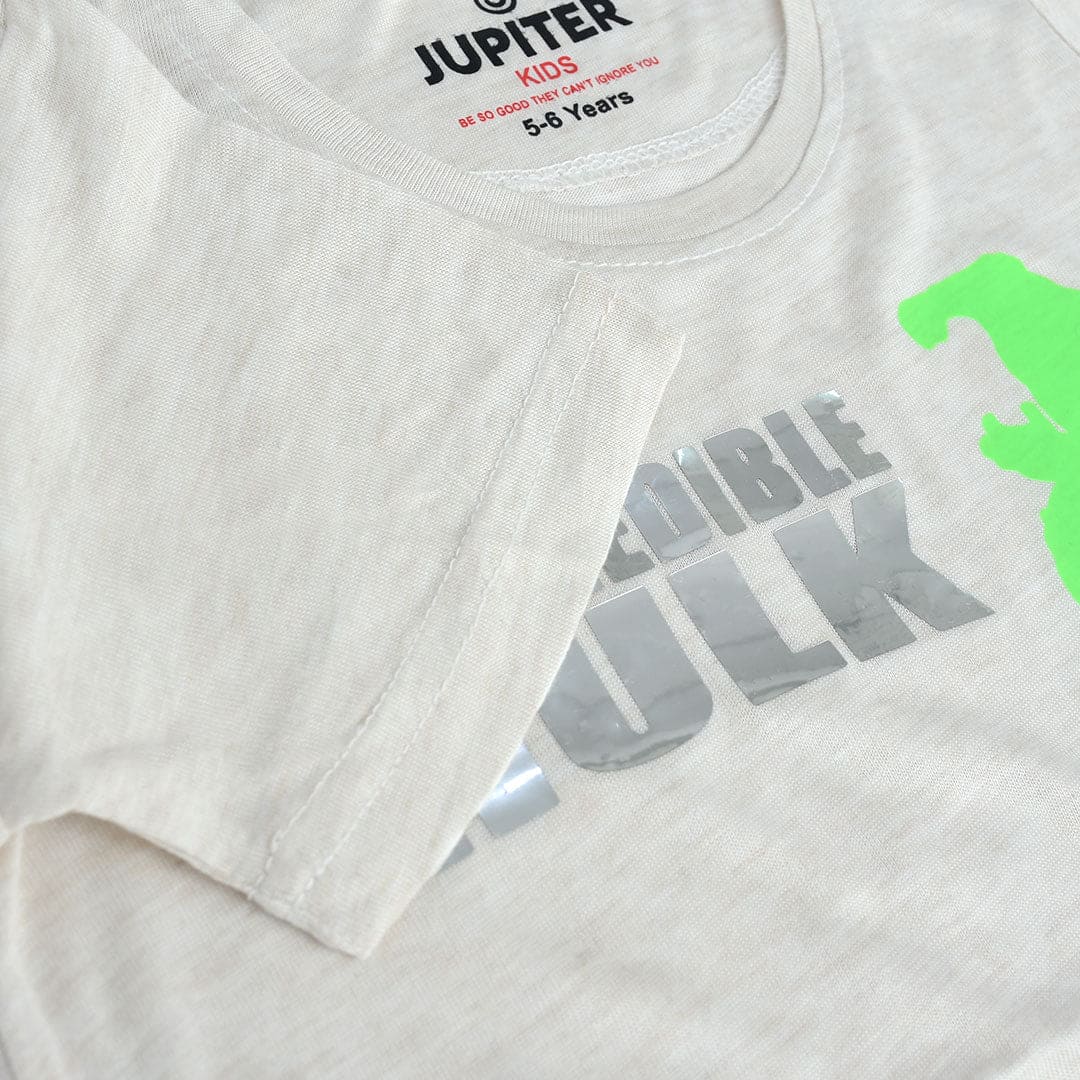 Jupiter Kids Unisex Incredible Hulk Tee Shirt 2-14 Years