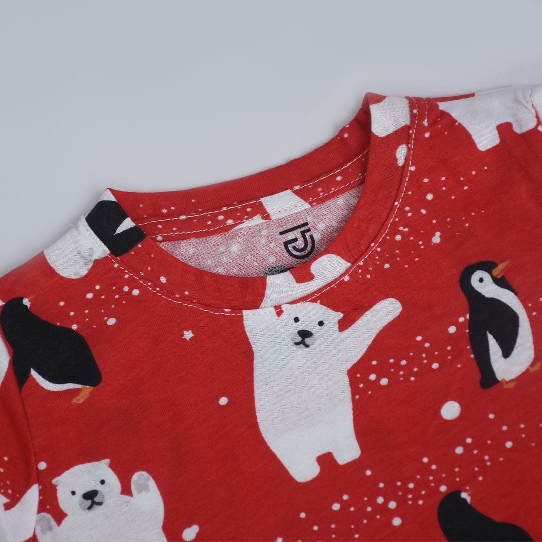 Jupiter Kids Unisex Penguin Tee 2-14 Years