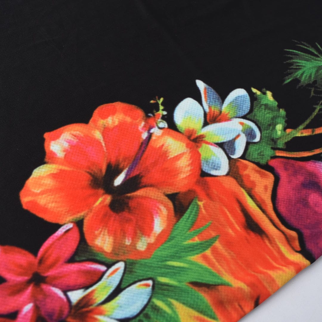 Jupiter Aesthetic Moisture Wicking Floral Side Tee Shirt