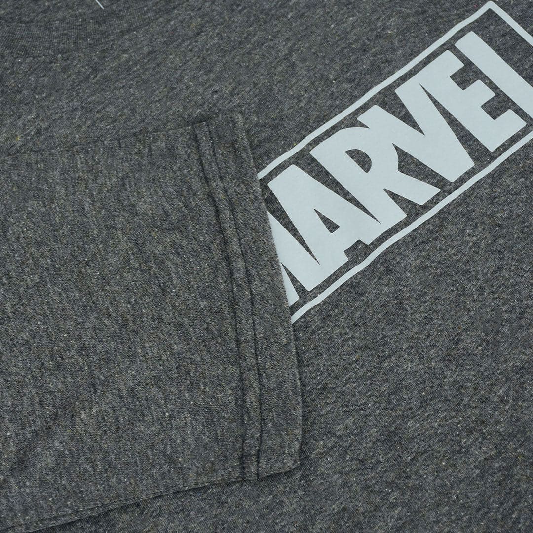Jupiter Men's Oversized Off Shoulder Marvel Print Tee Shirt